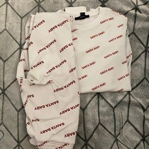 christmas pajama set